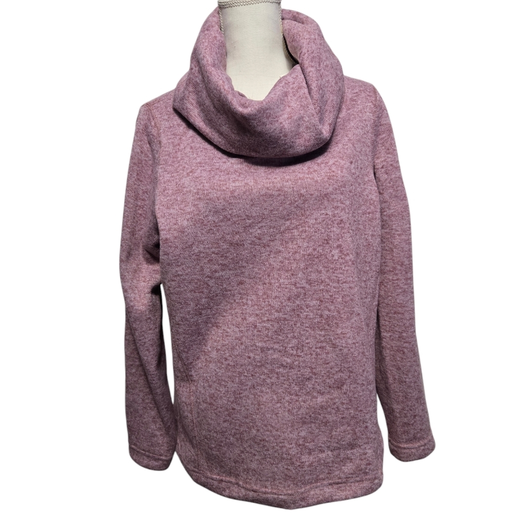 Mountain Warehouse light maroon/plum cowl neck sweatshirt, NWT